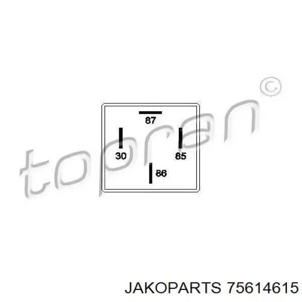 Реле електробензонасосу General Motors 90511178 ціна, від 3.96 USD