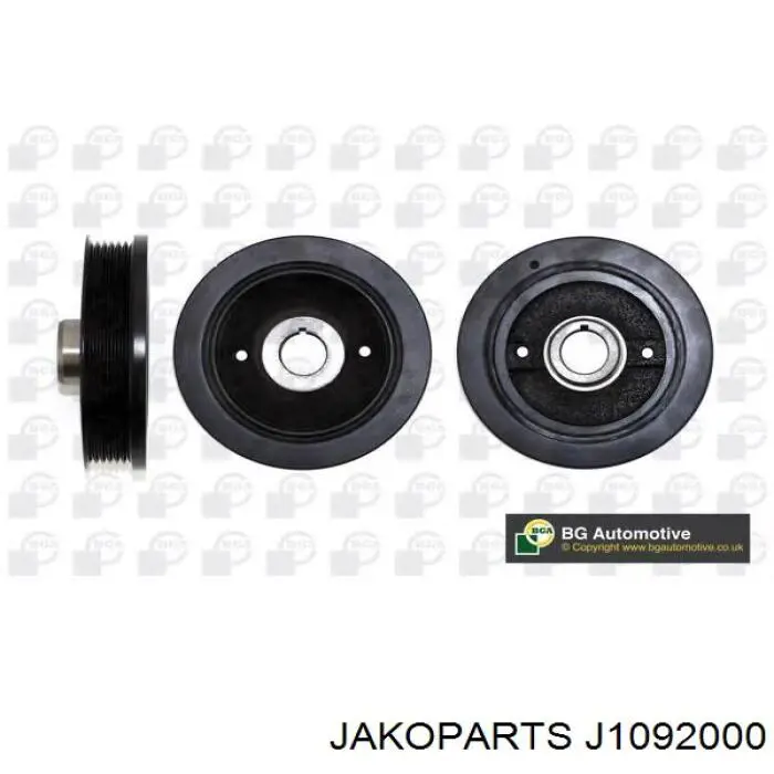 Купити J1092000 Jakoparts Шків колінчастого вала