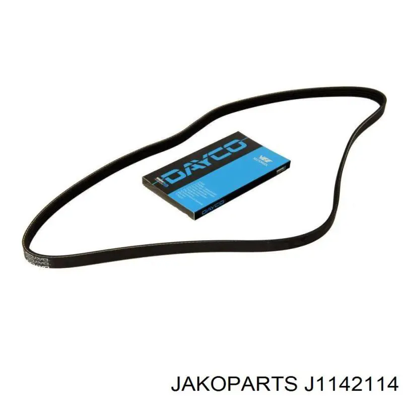Ролик приводного ременя, паразитний Jakoparts J1142114 ціна, від 20.27 USD