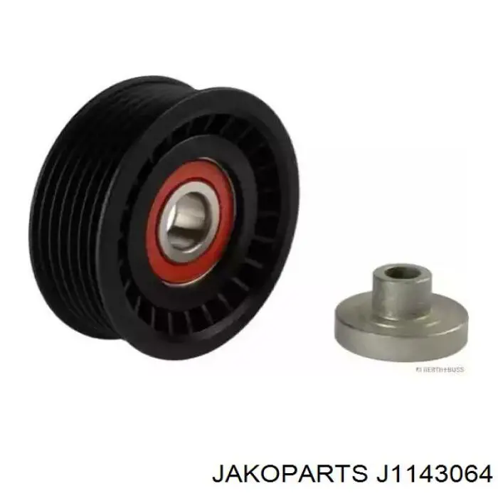 Купити J1143064 Jakoparts Ролик приводного ременя, паразитний