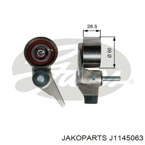 J1145063 Jakoparts ролик натягувача ременя грм