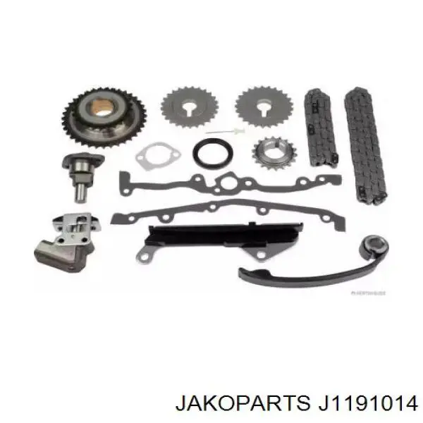 J1191014 Jakoparts Ланцюг ГРМ, комплект