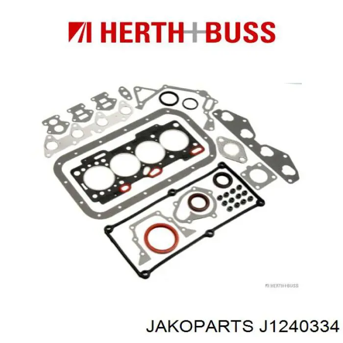 Комплект прокладок двигуна, повний J1240334 Jakoparts