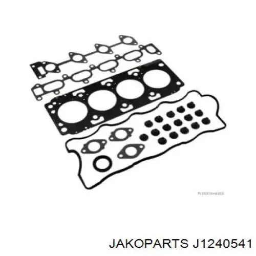 Комплект прокладок двигуна, верхній J1240541 Jakoparts