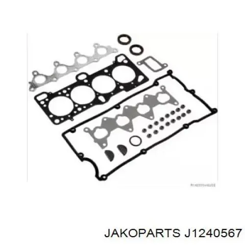 Комплект прокладок двигуна, верхній Jakoparts J1240567 ціна, від 46.48 USD