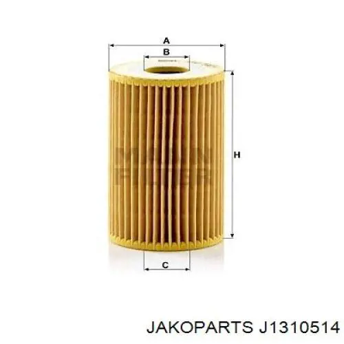 J1310514 Jakoparts Фільтр масла