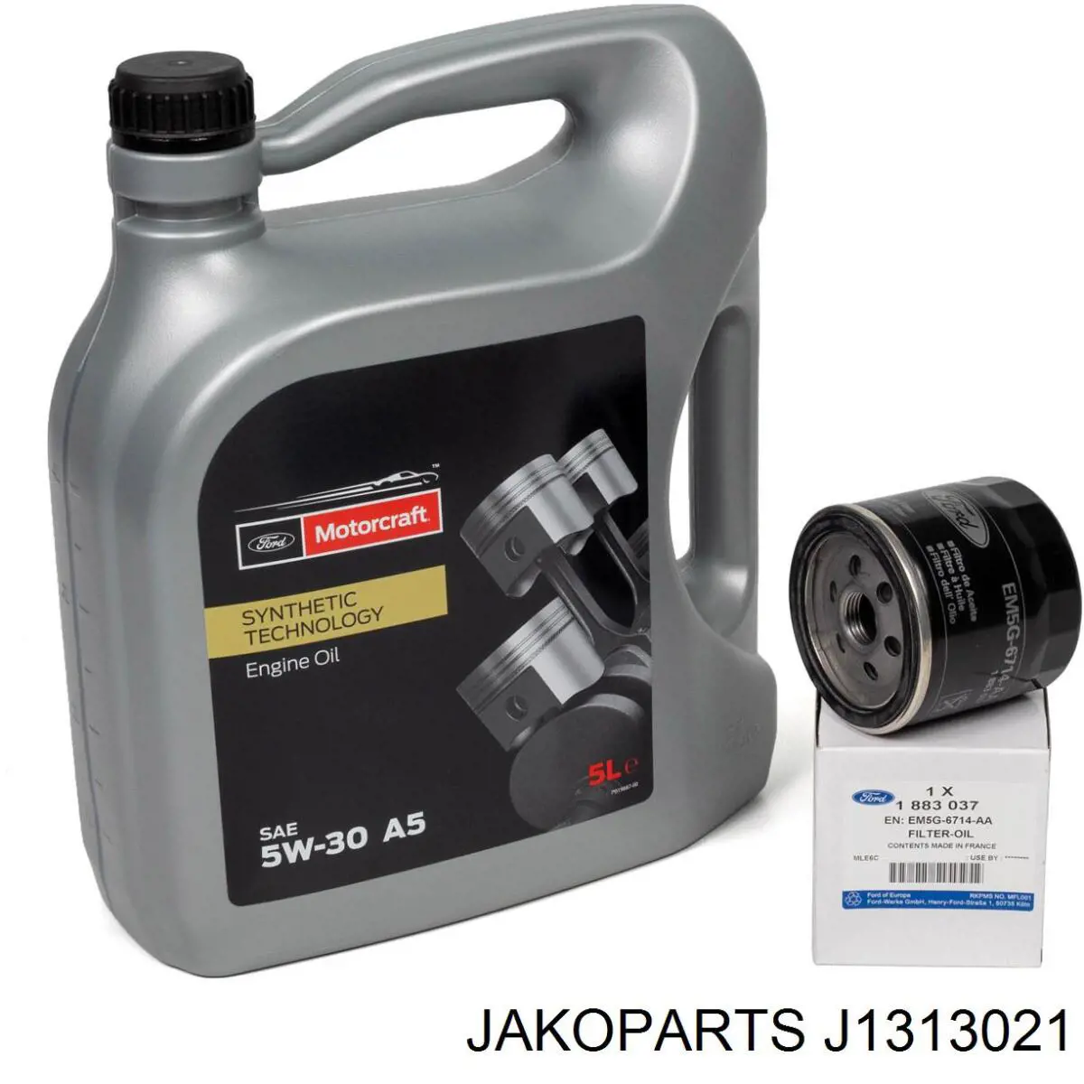 Масляний фільтр двигуна Jakoparts J1313021 ціна, від 5.64 USD