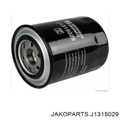 Масляний фільтр J1315029 Jakoparts