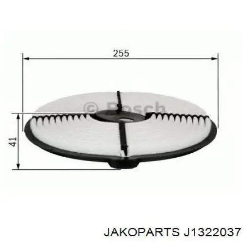 Повітряний фільтр J1322037 Jakoparts