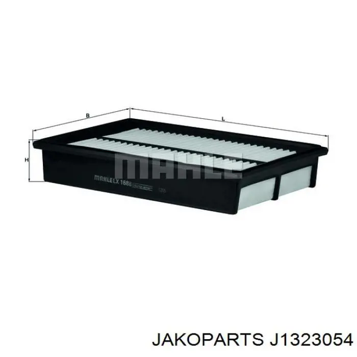 Купити J1323054 Jakoparts Автомобільний фільтр повітря