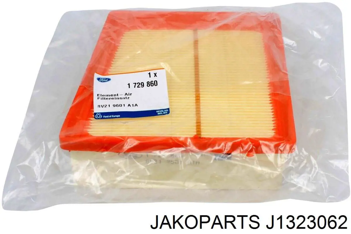 Елемент повітряного фільтра Jakoparts J1323062 ціна, від 5.38 USD