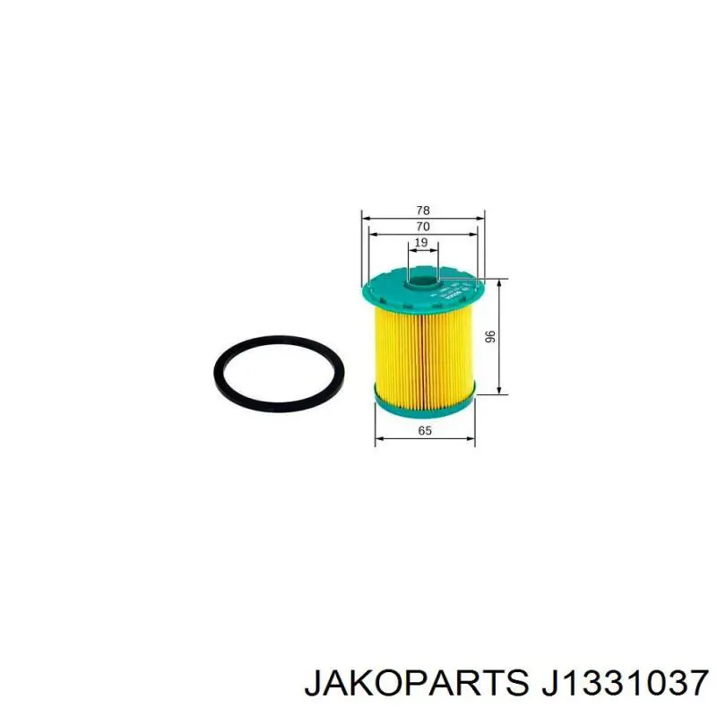 Паливний фільтр J1331037 Jakoparts