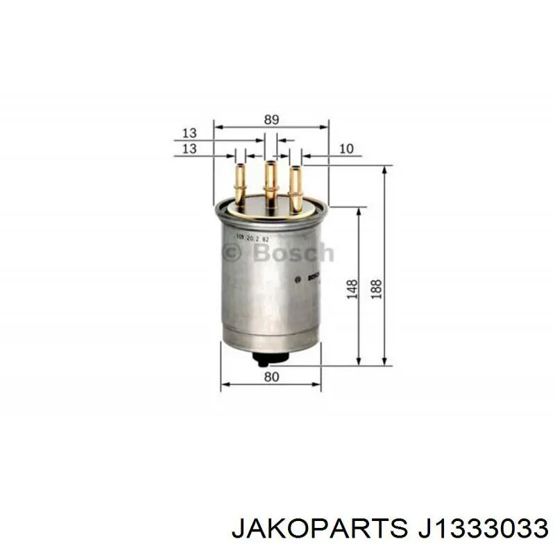 Купити J1333033 Jakoparts Фільтр-відстійник палива грубої очистки