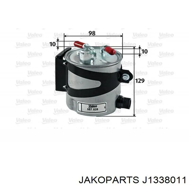 J1338011 Jakoparts Фільтр палива