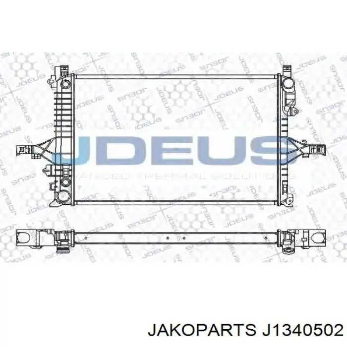 Фільтр салону J1340502 Jakoparts