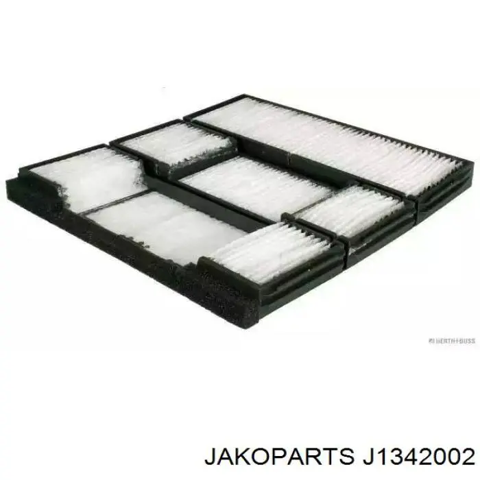 Фільтр повітряний обігрівача Jakoparts J1342002 ціна, від 5.58 USD
