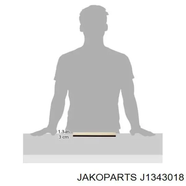 Повітряний фільтр салону Jakoparts J1343018
