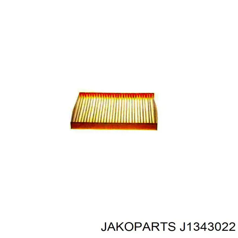 Купити J1343022 Jakoparts Фільтр салону вугільний
