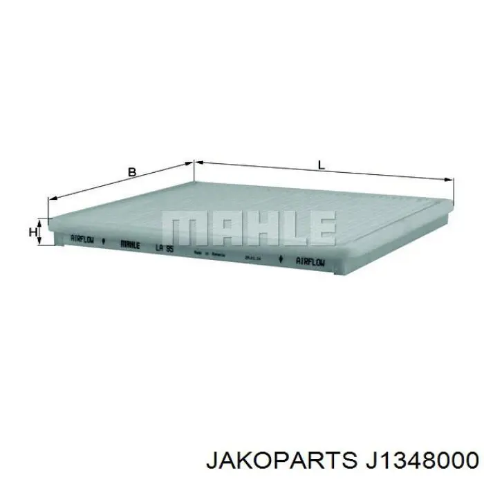 Фільтр повітряний обігрівача Denso DCF374P ціна, від 8.45 USD