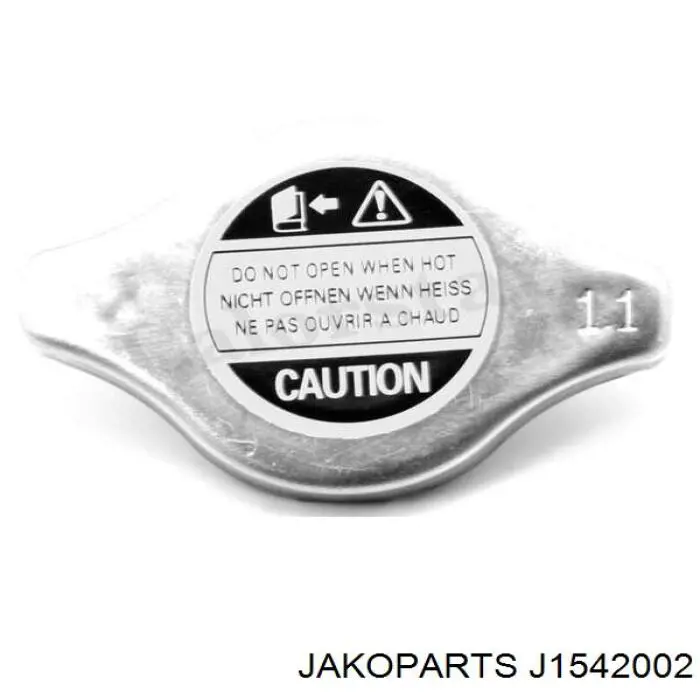 Кришка бачка радіатора Jakoparts J1542002 ціна, від 3.58 USD