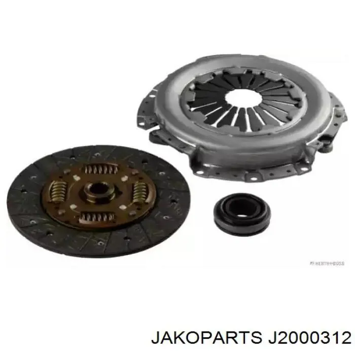 Купити J2000312 Jakoparts Комплект зчеплення (диск, корзина, підшипник)