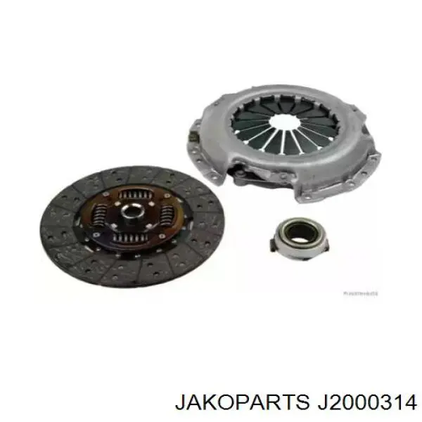 Комплект зчеплення (3 частини) Jakoparts J2000314 ціна, від 144.65 USD