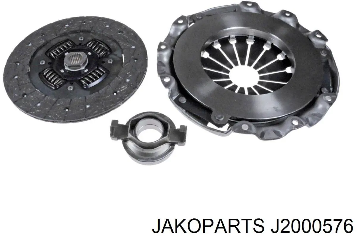 Комплект зчеплення (3 частини) Jakoparts J2000576 ціна, від 93.50 USD