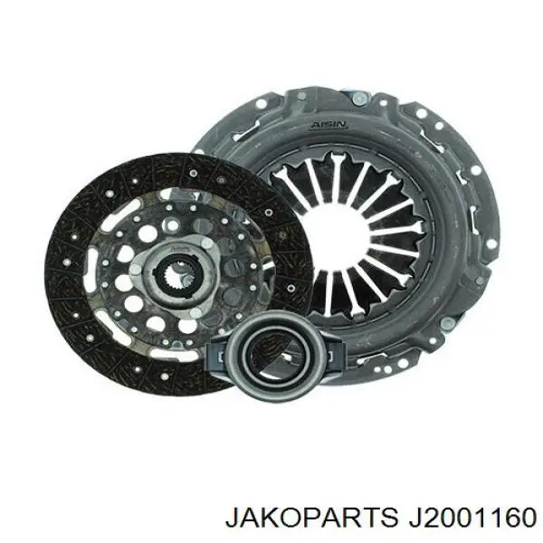 Комплект зчеплення (3 частини) Jakoparts J2001160 ціна, від 123.74 USD