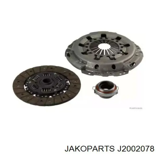 Комплект зчеплення (3 частини) Jakoparts J2002078 ціна, від 105.13 USD