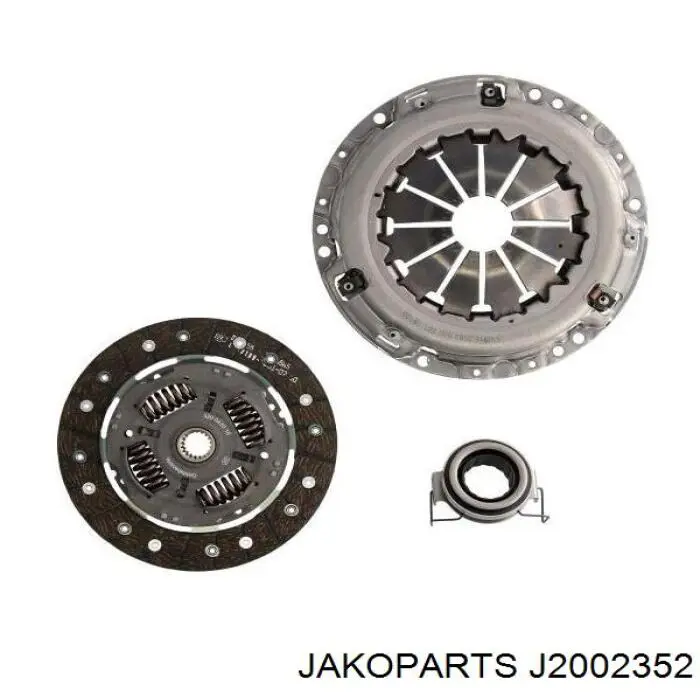 Купити J2002352 Jakoparts Комплект зчеплення (диск, корзина, підшипник)