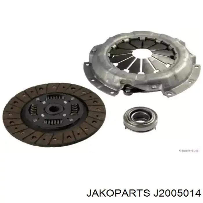 Купити J2005014 Jakoparts Комплект зчеплення (диск, корзина, підшипник)