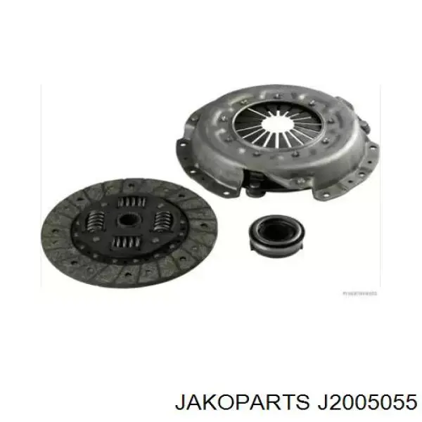 Комплект зчеплення (3 частини) Jakoparts J2005055 ціна, від 97.14 USD