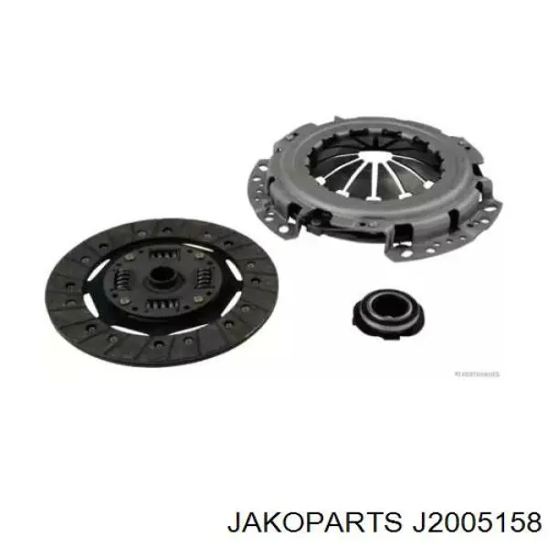 Купити J2005158 Jakoparts Комплект зчеплення (диск, корзина, підшипник)