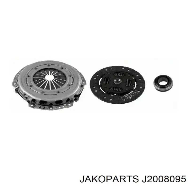 J2008095 Jakoparts комплект зчеплення (3 частини)