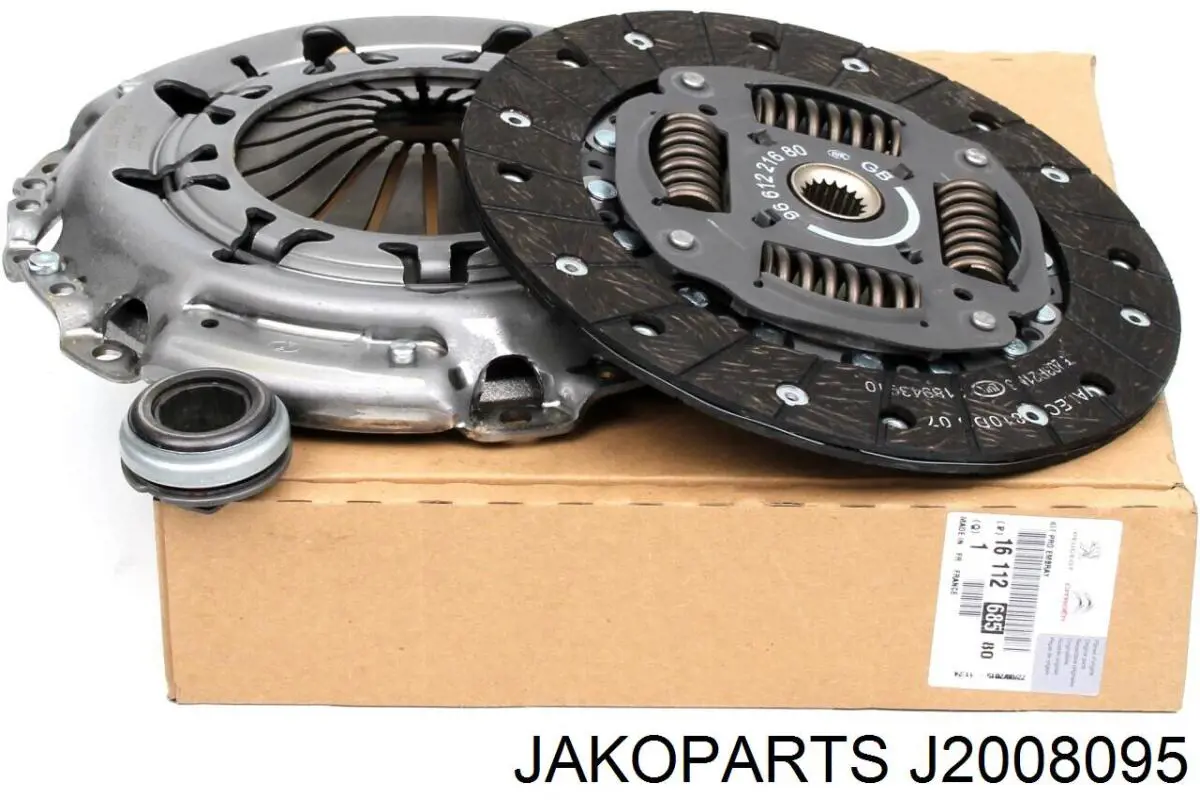 Комплект зчеплення (3 частини) Jakoparts J2008095 ціна, від 79.86 USD