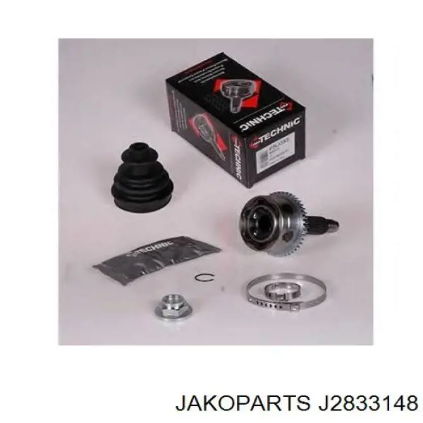 ШРУС зовнішній передній J2833148 Jakoparts