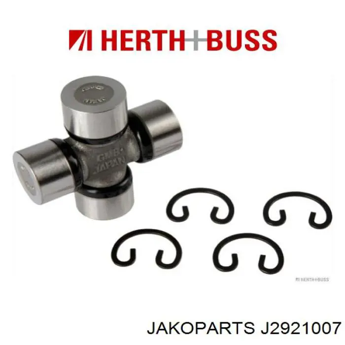 J2921007 Nipparts Хрестовина карданного валу, переднього