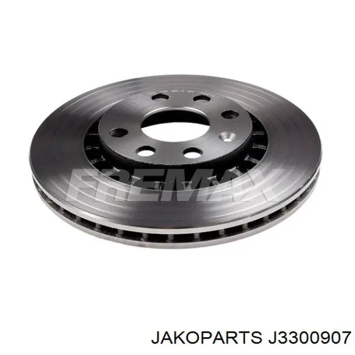 Диск переднього гальма Jakoparts J3300907 ціна, від 23.63 USD