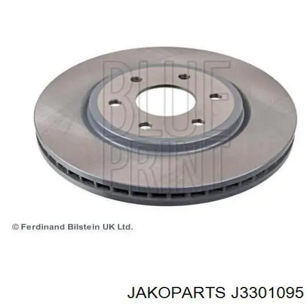 Диск гальмівний передній Jakoparts J3301095