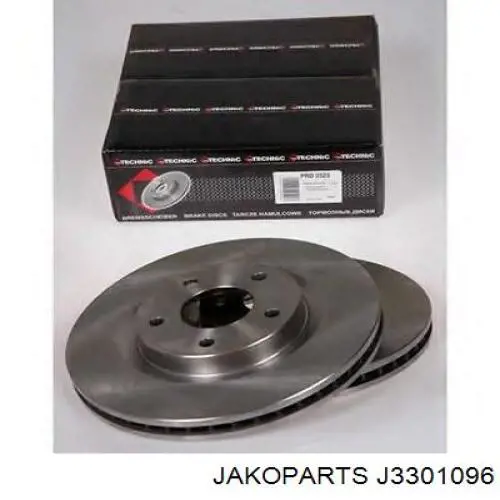 Гальмівні диски передні J3301096 Jakoparts