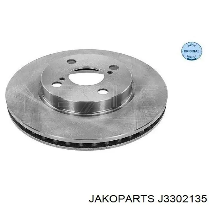 Диск переднього гальма Jakoparts J3302135 ціна, від 28.31 USD