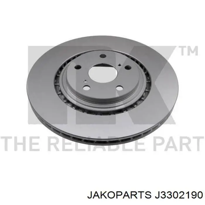 Купити J3302190 Jakoparts Ротор гальмівний