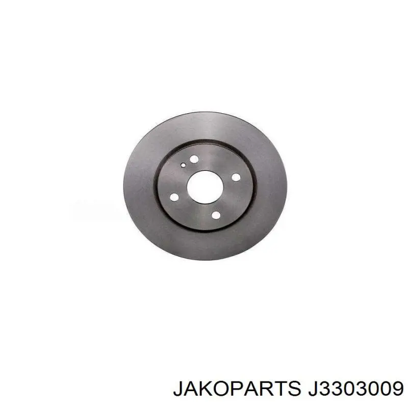 Диск гальмівний задній Jakoparts J3303009