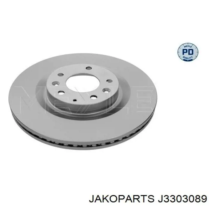 J3303089 Jakoparts диск гальмівний передній