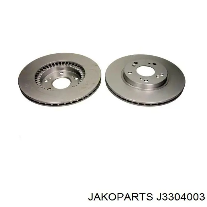 Диск переднього гальма Jakoparts J3304003 ціна, від 35.46 USD