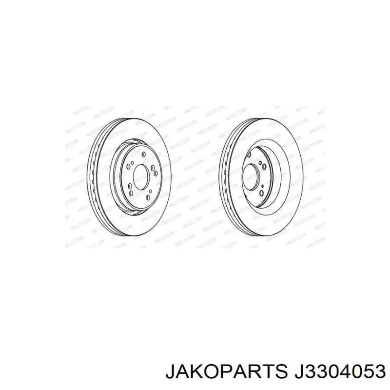 Купити J3304053 Jakoparts Ротор гальмівний
