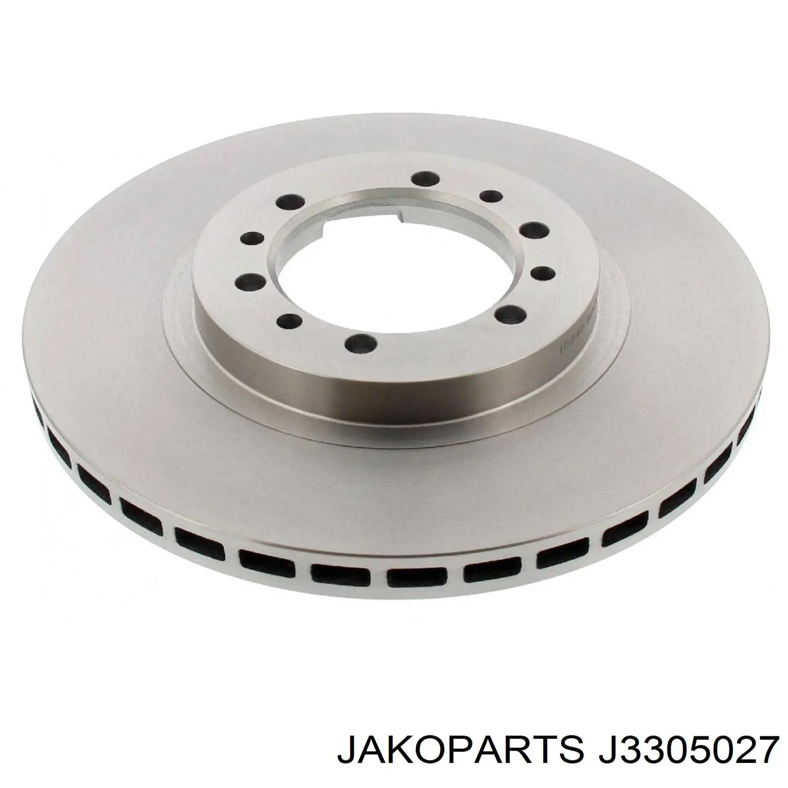 Диск гальмівний передній Jakoparts J3305027