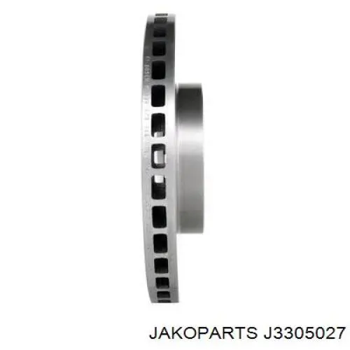 Диск переднього гальма Jakoparts J3305027 ціна, від 37.87 USD