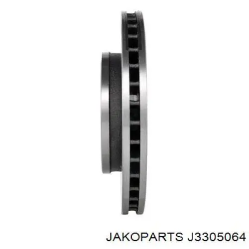 Диск гальмівний передній Jakoparts J3305064