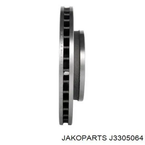 Диск переднього гальма Jakoparts J3305064 ціна, від 29.83 USD